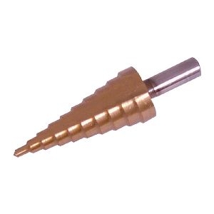 Silverline - Titanbeschichteter HSS-Stufenbohrer, 4–22 mm