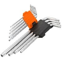 Winkelschraubendreher-Satz Torx, 9er, L