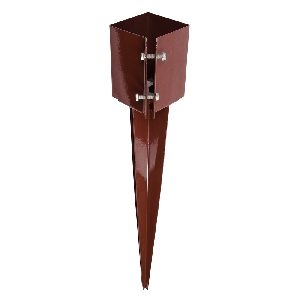 Fixman - Pfostenträger, Einschlagbodenhülse, 100 x 100 x 750 mm