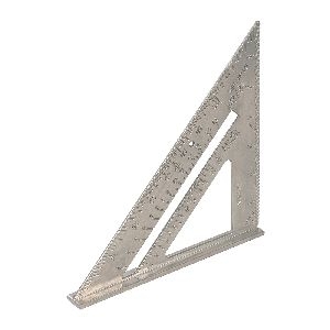 Silverline - Anschlagwinkeldreieck aus Aluminiumlegierung, 7 Zoll