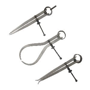 Silverline - Zirkel und Taster, 3-tlg. Satz, 3-tlg.