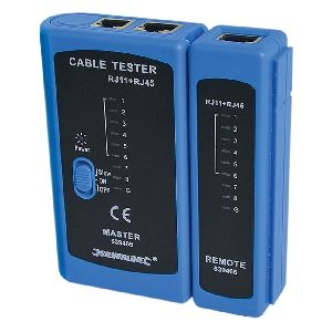 Silverline - Netzwerktester, RJ11 , RJ12 u. RJ45