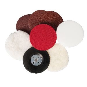 Silverline - Schleif- und Polieraufsätze, 8-tlg. Satz, 115 mm