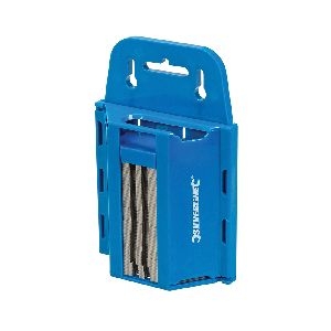 Silverline - Trapezklingen für Teppichmesser, 0,6 mm, 100er-Pckg.