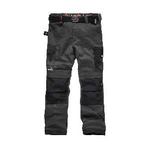 Scruffs - Arbeitshose „Pro Flex“, anthrazit, Größe 25 kurz