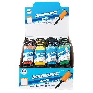 Silverline - Maurerschnur, Verkaufsdisplay, 24 Stck., 100 m
