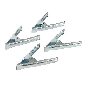 Silverline - Federzwingen, 4er-Pckg., 50 mm Backenöffnung