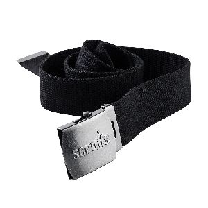 Scruffs - Gewebegürtel mit Klemmschnalle, schwarz, Einheitsgröße