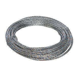 Fixman - Verzinktes Drahtseil, 6 mm x 10 m