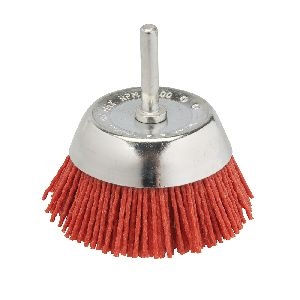 Silverline - Nylon-Topfbürste, 75 mm, grob