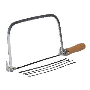 Silverline - Laubsäge mit 5 Sägeblättern, 170 mm