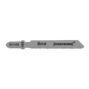Silverline - Stichsägeblätter für Metall, 5er-Pckg., ST118A