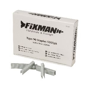 Fixman - Heftklammern, Typ 90, 5.000er-Pckg., 5,80 x 10 x 1,25 mm