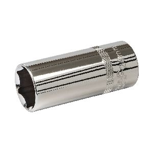 Silverline - Sechskant-Steckschlüsseleinsatz, lang, metrisch, 1/2-Zoll-Antrieb, 24 mm