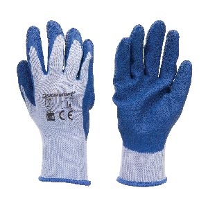 Silverline - Latex-Bauarbeiterhandschuhe, L9
