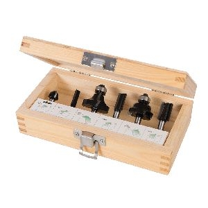 Triton - Einsteigerpaket 1/4-Zoll-Fräser, 6-tlg. Satz, 6-tlg.