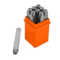 Schlagzahlen-Satz, 9-teilig, 3 mm