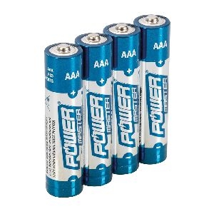 Powermaster - AAA-Super-Alkali-Batterien, LR03, 4er-Pckg. 4er-Pckg.