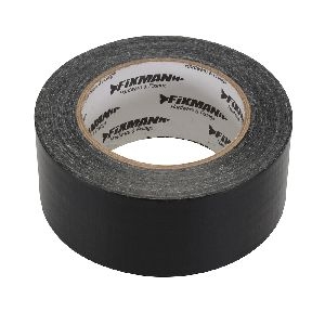 Fixman - Extrarobustes Gewebeklebeband, 50 mm x 50 m, schwarz