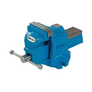 Silverline - Schraubstock, 100 mm (4&quot;), Backenkapazität: 100 mm, 8 kg