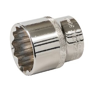 Silverline - Doppelsechskant-Steckschlüsseleinsatz, metrisch, 1/2-Zoll-Antrieb, 30 mm