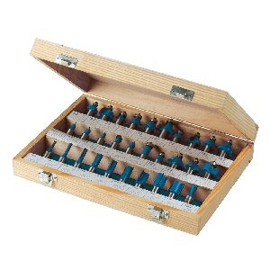 Silverline - 1/2-Zoll-Hartmetall-Fräser, 30-tlg. Satz, 1/2 Zoll