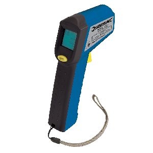 Silverline - Laser-Infrarotthermometer, -38 °C bis +520 °C