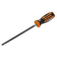 Werkstattfeile, Metall, 8", quadratisch