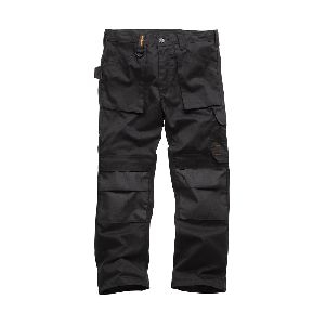 Scruffs - Arbeitshose „Worker“, schwarz, Größe 102 lang
