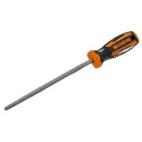 Werkstattfeile, Metall, 8", rund