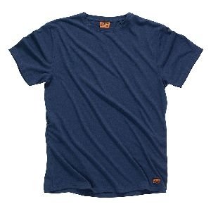 Scruffs - T-Shirt „Worker“, marineblau Größe XL
